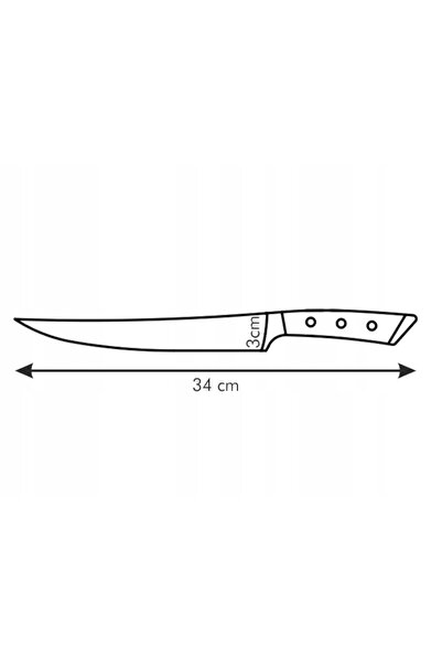 TESCOMA AZZA Cuțit de porționat de 21 cm