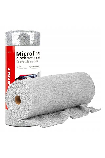 AMIO Lavete din microfibră, role de prosop pentru detailing auto, geamuri, in...