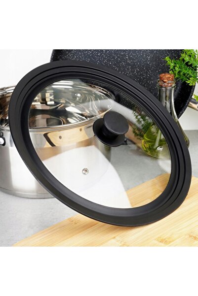 Vilde Capac de sticlă universal din silicon 28/30/32 cm