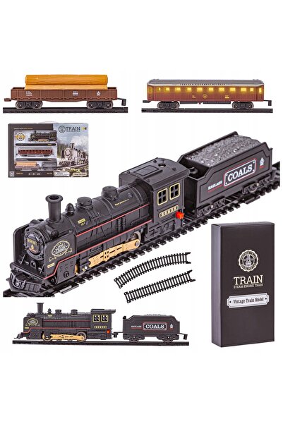 DK Set de tren electric, Tren cu aburi, Vagoane, Locomotivă, Șine, Vagon