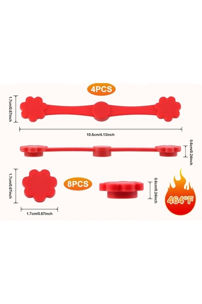 NO BRAND MAGNETI FRITEZĂ CU AER CALD, SUPORTURI MAGNETICE PENTRU HÂRTIE, SET ...