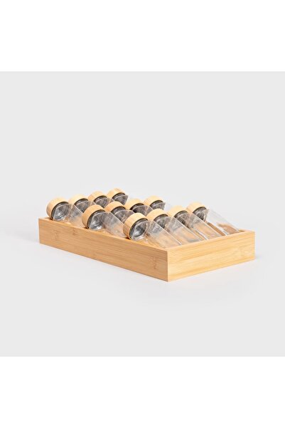 Homla Set de condimente FORCINA în cutie de bambus 12 x 110 ml