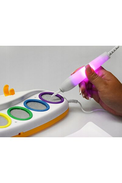 Jokomisiada Set de pictură cu lumină LED și pensulă magică cu apă pentru dese...