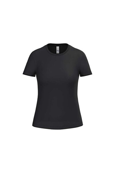 iDeal Basic Tricou damă din bumbac 145 g/m², croială dreaptă, guler rotund, -...