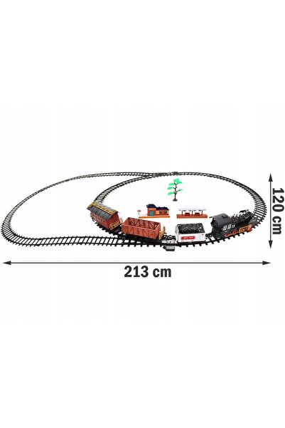 Jokomisiada Set tren electric mare cu telecomandă TREN PE ȘINĂ RC0346