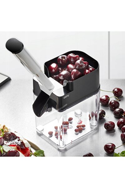 GEFU Drylownica Aparat de scos sâmburi de cireșe, durabil, rezistent, cu bază...