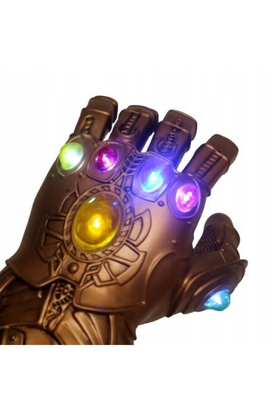Korbi MĂNUȘA INFINITĂ THANOS RĂzbunătorii COSTUM COSPLAY LUMINOS CU LED