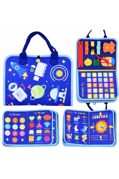 Jokomisiada Material educațional: carte manipulabilă + tablă magnetică ZA6024