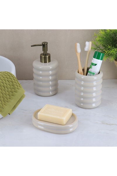 NO BRAND Set de accesorii pentru baie pentru WC 4EL. Stilul anilor '70