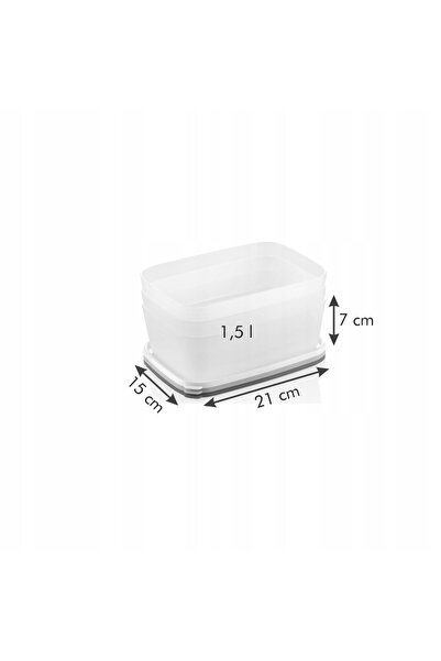 TESCOMA Recipiente sănătoase pentru congelator PURITY 1,5 l, 3 buc.