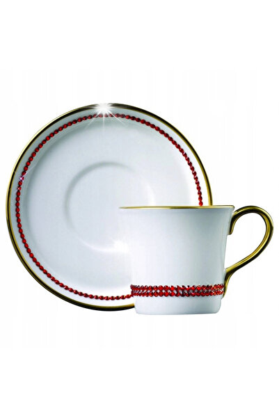 NO BRAND Cana de espresso Prouna cu cristale Swarovski