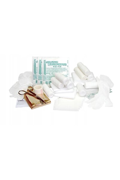 PK-MOT Kit auto de urgență DIN13164 + Pătură de urgență din folie NRC + Bandă...