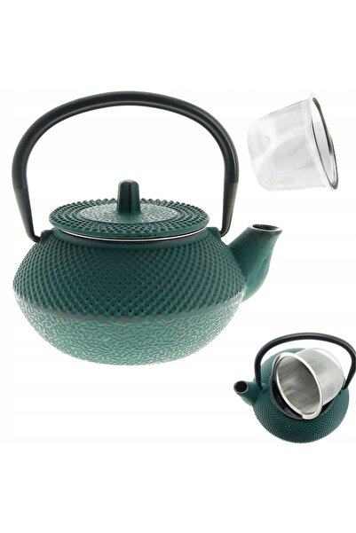 MPLCO TEAKET 0.8 L CEAINIC DIN LEMN DE CÂNEPĂ PENTRU CEAI DE PLANTURI AROMATI...