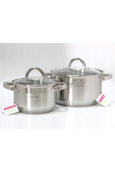 Kamille Set de oale pentru gaz și inducție 2,1l și 3,9l