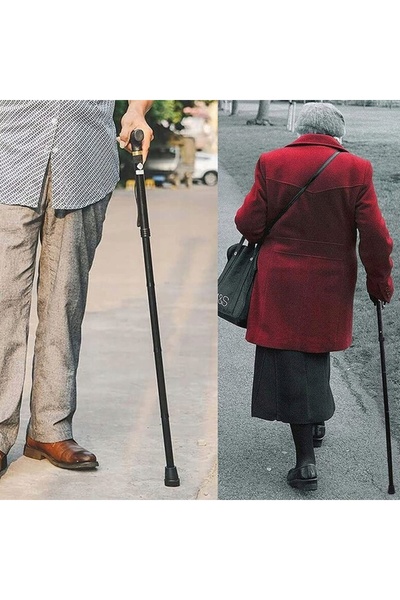 NO BRAND Baston telescopic pliabil și reglabil pentru vârstnici și persoane c...