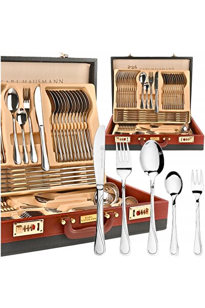 Karl Hausmann SET TACÂMURI COMPLET NINA 72EL. 12OS VALIZĂ