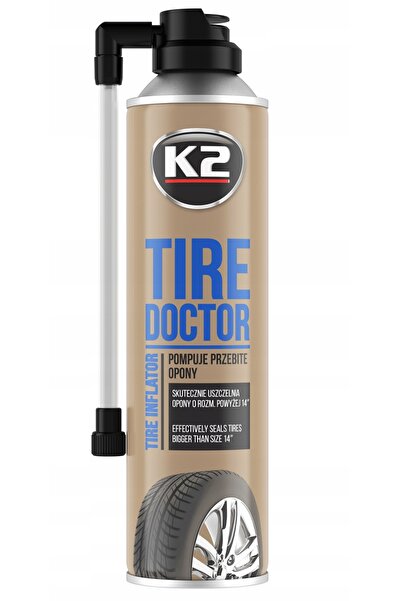 K2 TIRE DOCTOR Pompă pentru anvelope perforate, roată de rezervă, auto, soluț...