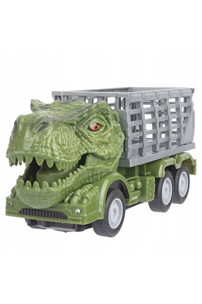 Norimpex Mașină, pe radio, Camion, Cap de dinozaur, T-Rex, Verde, Telecomandă