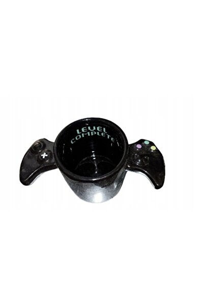 Pan i Pani Gadżet CANĂ DE CERAMICĂ NEAGRĂ CU MOTIV JOYSTICK PENTRU JUCĂTOR, N...
