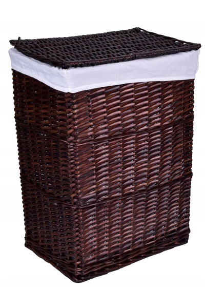 Gockowiak Coș de răchită 40x30x60 cm - 72L - maro
