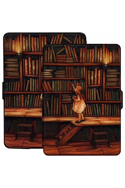 Strado Husă grafică colorată pentru Kindle Paperwhite 1/2/3 cu designuri magn...