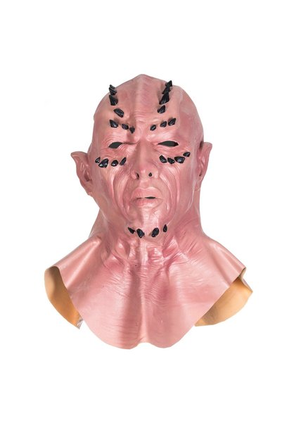 Korbi Masca din latex cu țepi, monstru de Halloween