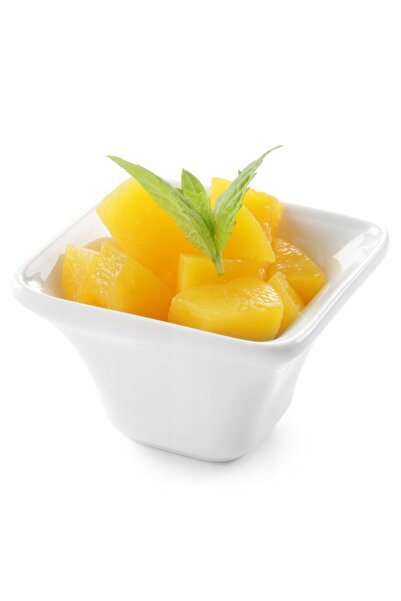 HENDI SET DE 6 BOLURI PĂTRATE MINI DIN PORȚELAN PENTRU SNACKURI, CU CAPAC - 78