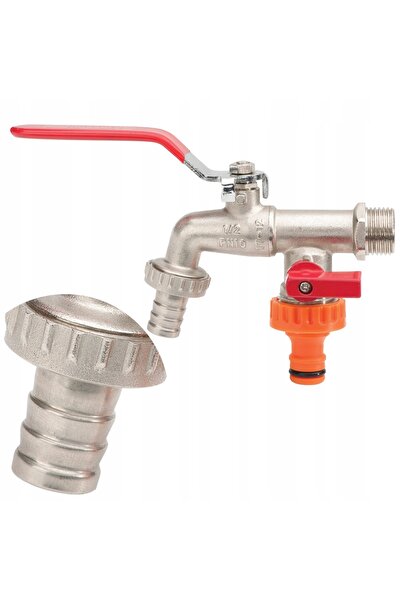 Invena ROBINET DE GRĂDINĂ CU DUBLU ELIBERARE - H/ZW-65-015