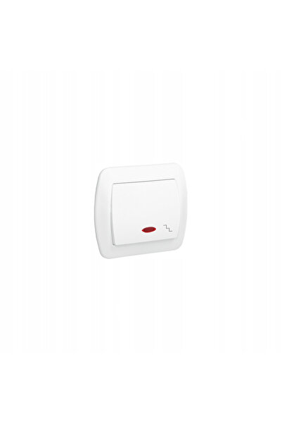 Kontakt-Simon Conector de scară AKORD P/T cu iluminare, alb - E131AA-KN038