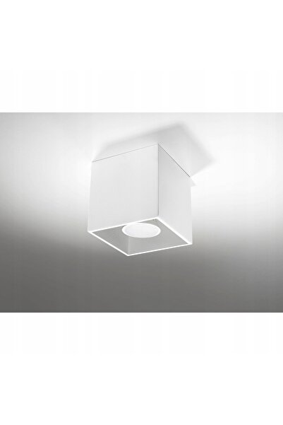 Sollux Lighting Spot de tavan alb pătrat 10 cm GU10 sollux