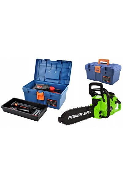 Stator Set de unelte + FERĂSĂRĂ MOTORIZATĂ pentru copii KIT artizan XXL