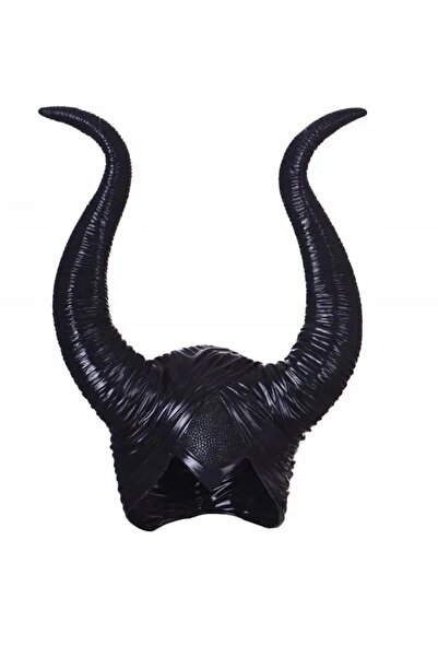Korbi Mască Maleficent Vrăjitoare Diavol ROGI Costum Cosplay Halloween