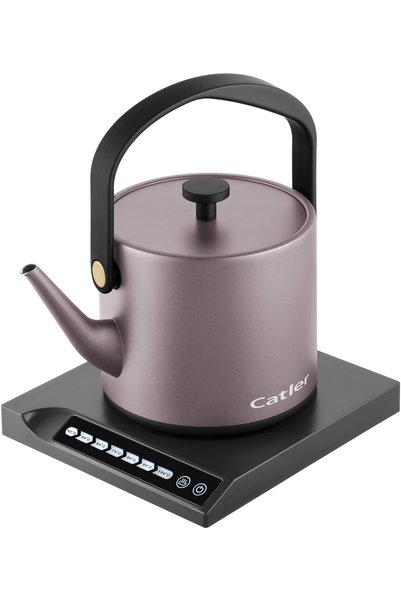 Catler Fierbător electric cu temperatură reglabilă mov 600 ml retro