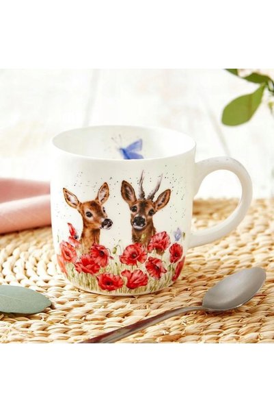 NO BRAND Cană Royal Worcester Wrendale Designs 310ml cu cerb și gunoi, cadou ...