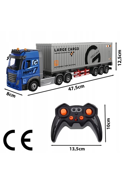 Stator Camion R/C transportor maritim cu container, telecomandat + baterie, c...