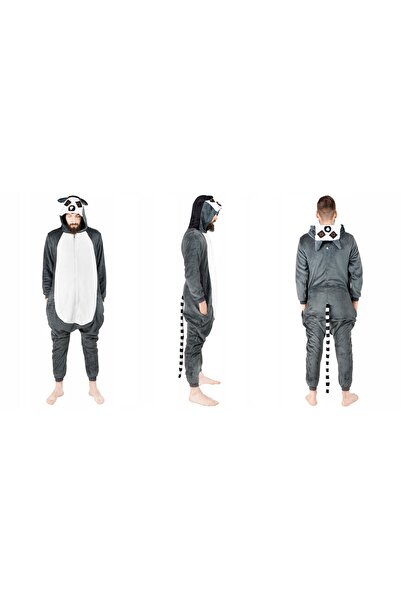 NO BRAND Salopetă de dormit dintr-o singură piesă, unisex, tip onesie, costum...