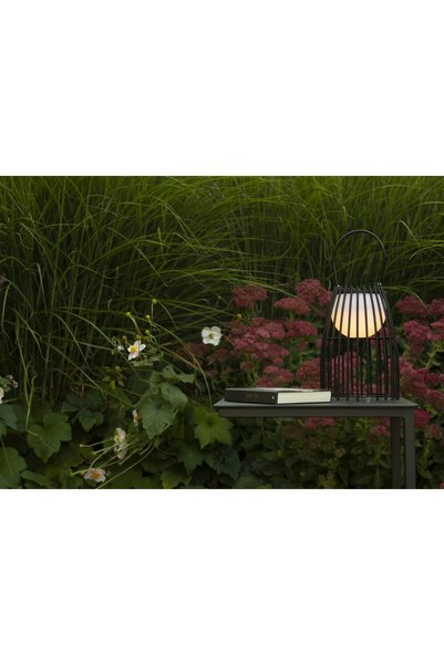 Lucide Lampă de masă de exterior LED neagră
