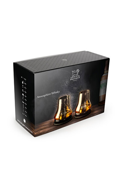 Peugeot Set pentru whisky, 2 pahare cu suporturi de răcire PG-266226