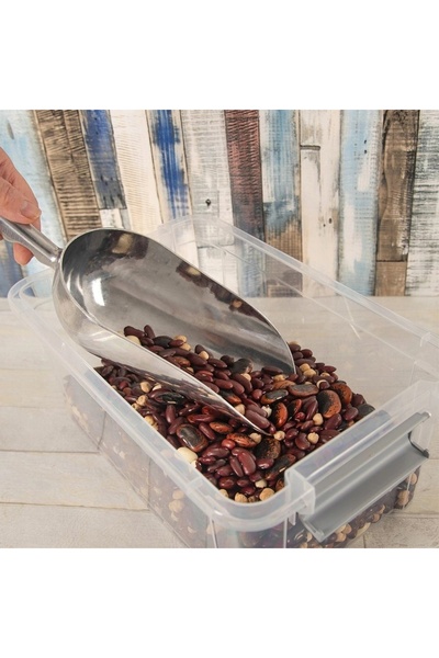 Orion LOPATĂ PENTRU PRODUSE VERSIBILE: GHEAȚĂ, FĂINĂ, CAFEA – DIN ALUMINIU, 3...