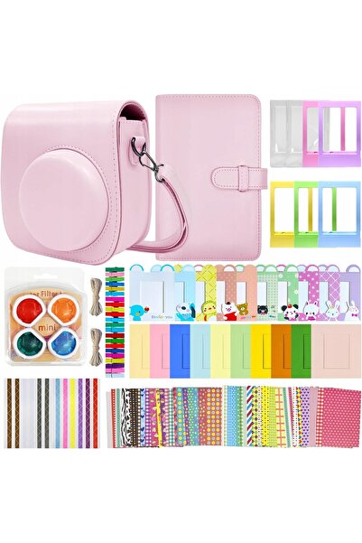 NO BRAND ACCESORII PENTRU INSTAX MINI 12/ MINI 11/ MINI 9 GEANTĂ CAMERĂ ALBUM