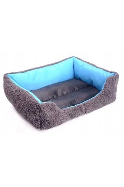 NO BRAND Pat moale de pluș pentru câine pisică 55x45 canapea M