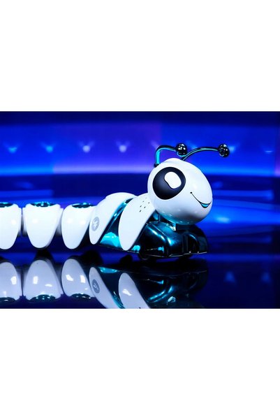 Gotel Robot crawler cu telecomandă, piese înlocuibile, jucărie cu lumini și s...