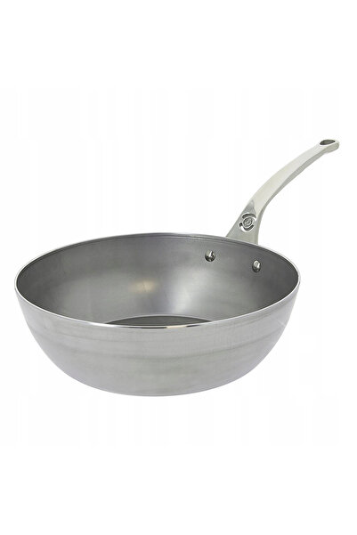 De Buyer Tigaie adâncă din oțel carbon înalt MINERAL PRO 28cm ORIGINAL FRANȚA