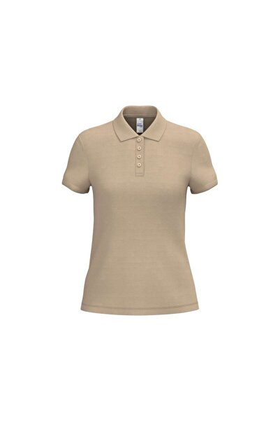 iDeal Basic Tricou polo damă din bumbac piqué 200 g/m², croială dreaptă, 4 na...