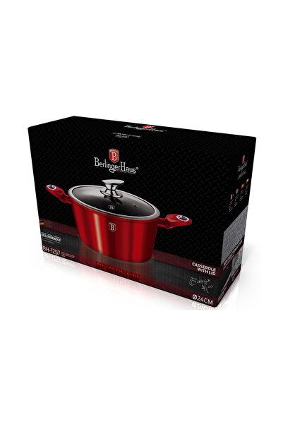 Berlinger Haus Oală cu capac 24 cm 4.1 L BerlingerHaus 1257N