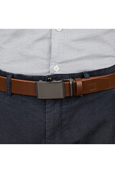 Beltimore Curea de piele pentru bărbați, pentru pantaloni, automată, elegantă...