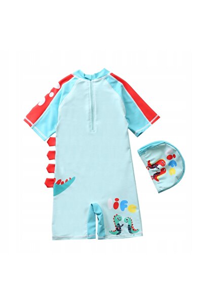 NO BRAND Costum de baie UV UPF 50+ pentru băieți 98-104 3-4 ani mentă