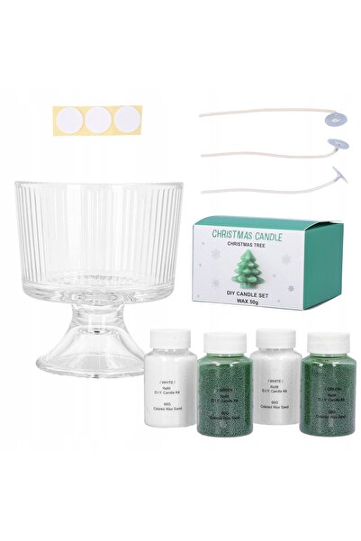 NO BRAND Kit pentru fabricarea lumânărilor, granule de ceară parfumată, DIY p...