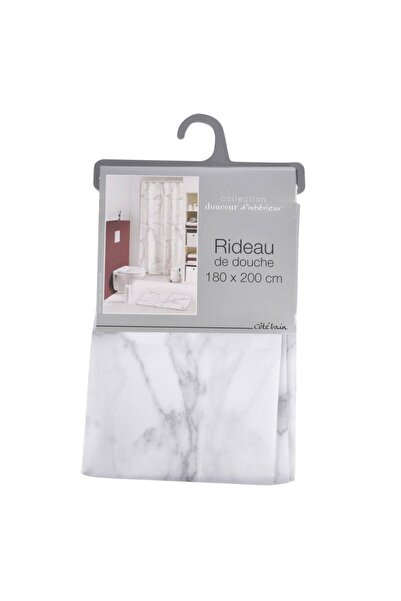 Douceur D'INTERIEUR PERDEA DE DUȘ CU IMPRIMEU MARMURĂ gri 180x200