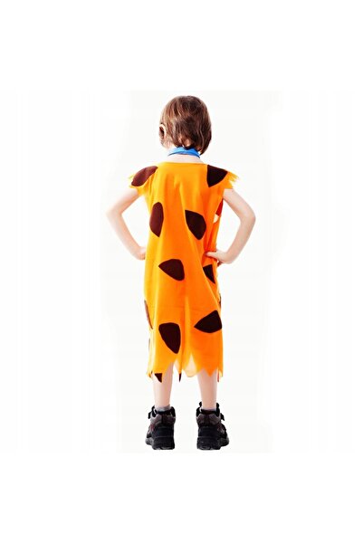 Korbi Costum Fred Flintstone pentru copii, deghizare de Halloween